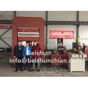 PLC Control Automatic Customizable Rubber Vulcanizing Press Machine For