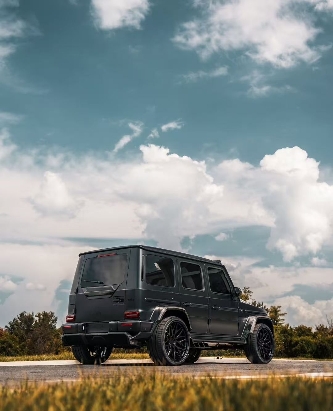 G500 G63 Mercedes Sprinter Body Kit VOS Style Diy Front Lip Spoiler Wheel Arch