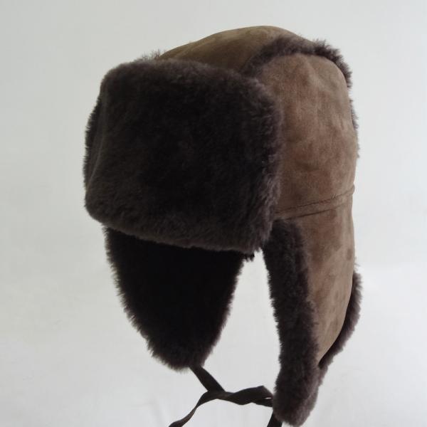 Russian Winter Earflaps Australian Shearling Sheepskin Men Women Ushanka Trapper