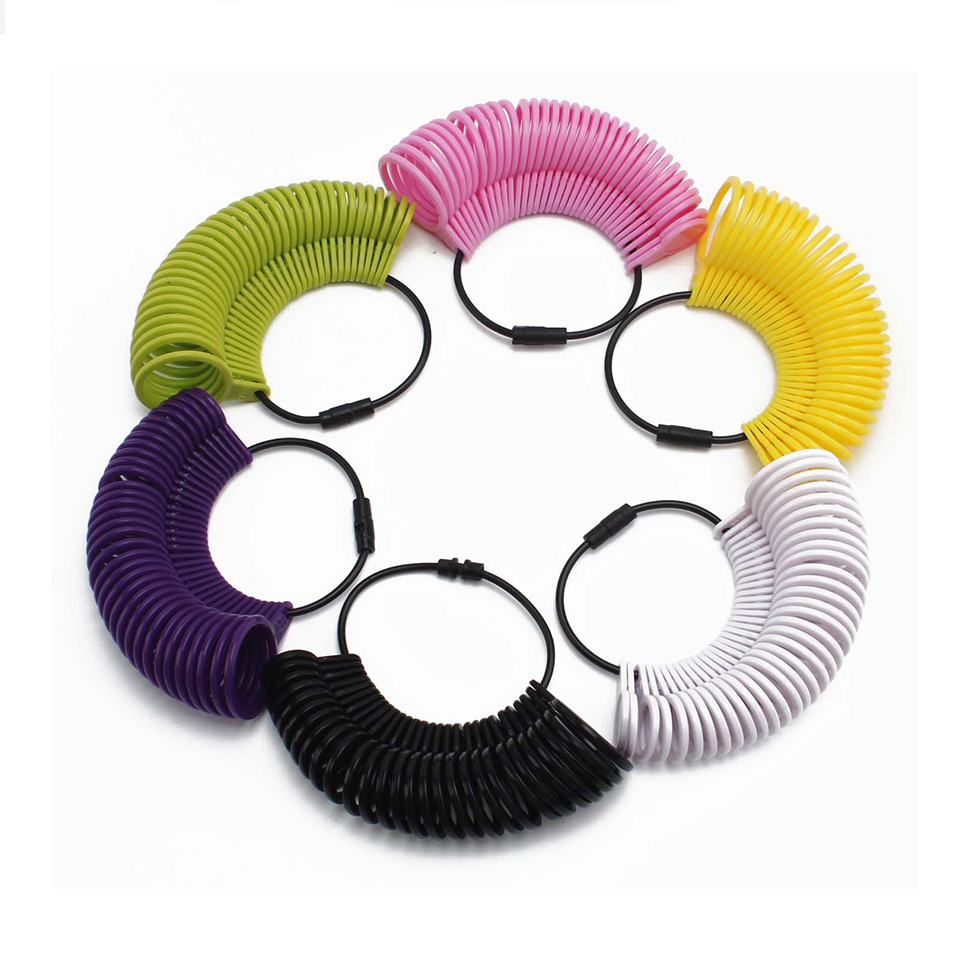 US/UK/HK size Jewelry Accessories Tools Plastic Ring Finger Gauge