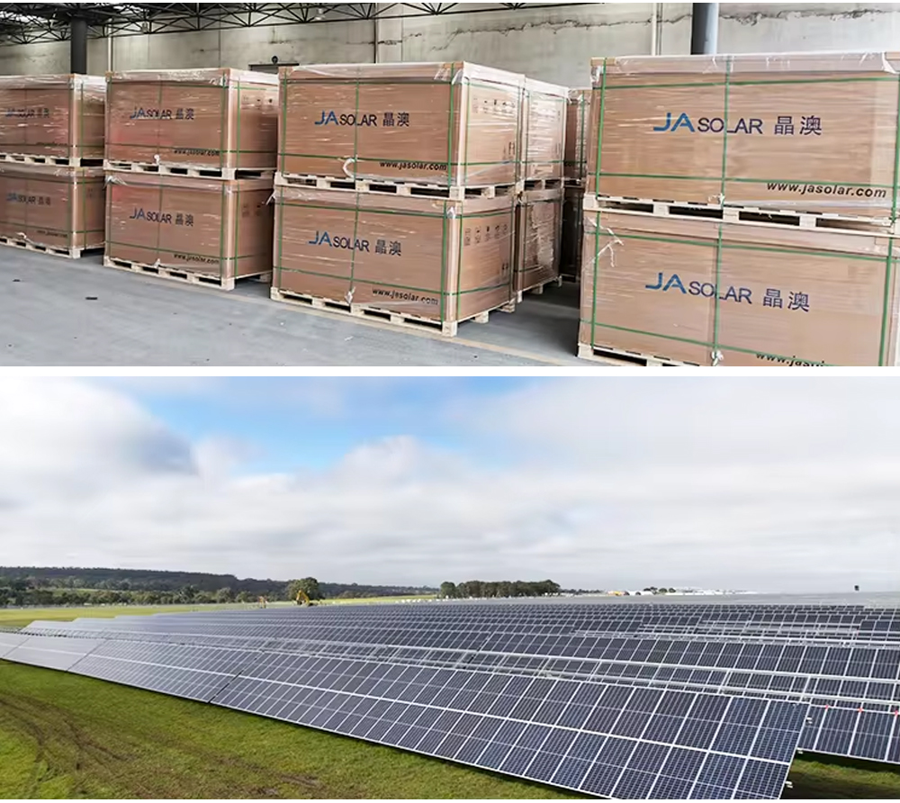 182mmx94mm Cell Size Bifacial JA Solar Panel 445w 450w 455w Long Life Solar PV Module