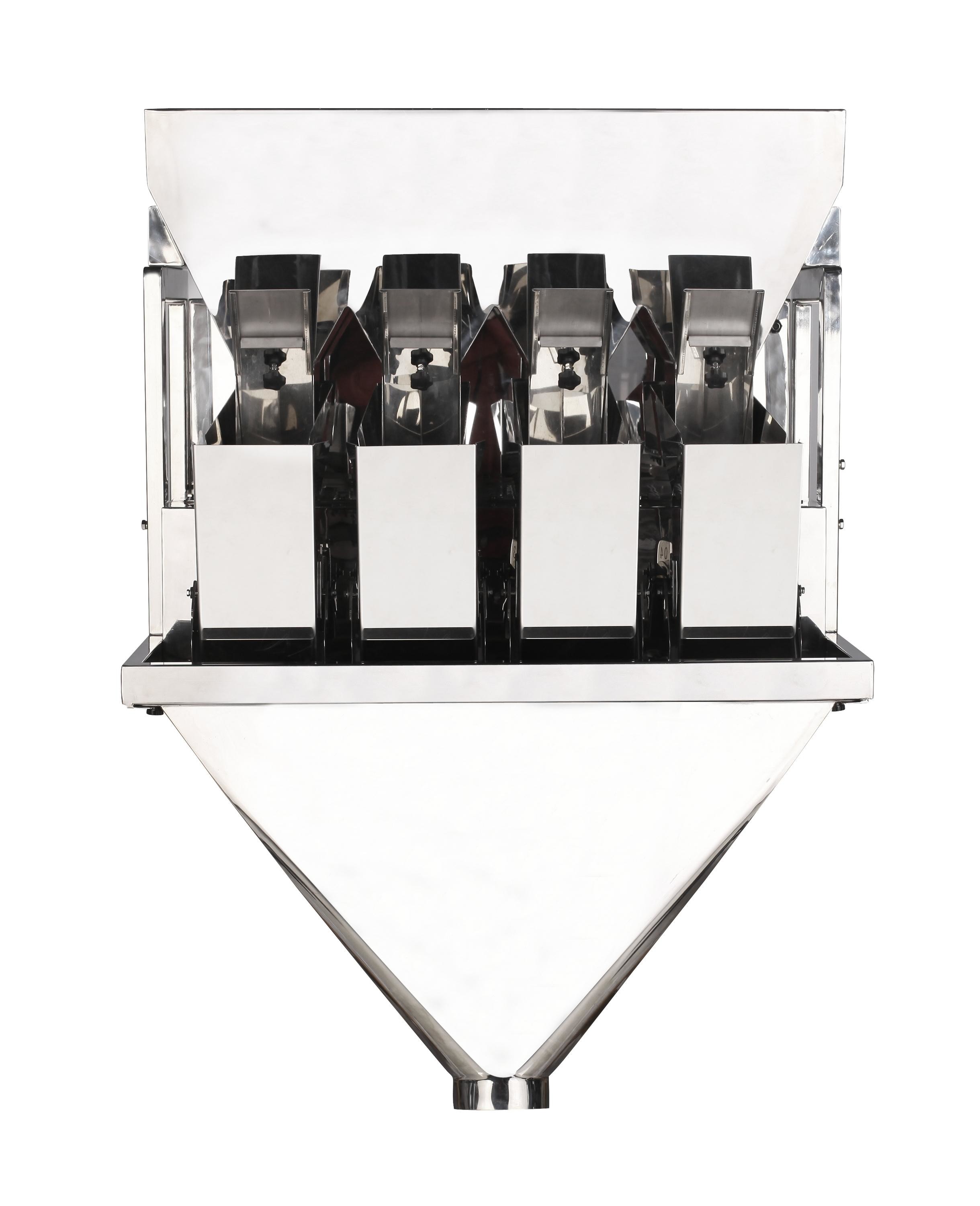 Automatic Beans Grain 4 Heads Linear Weigher Packing Machine 1000g 2kg