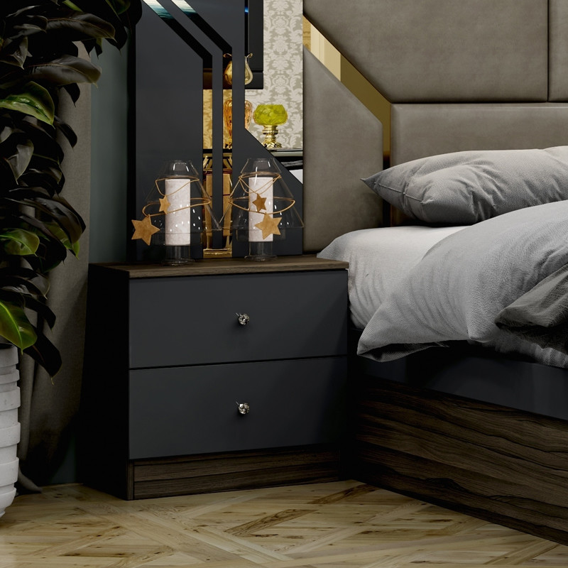 Wholesale Cheap Luxury Wood Frame Double King Size Bed Set Modern Home Turkish Wooden MDF Full Bedroom Sets Furniture