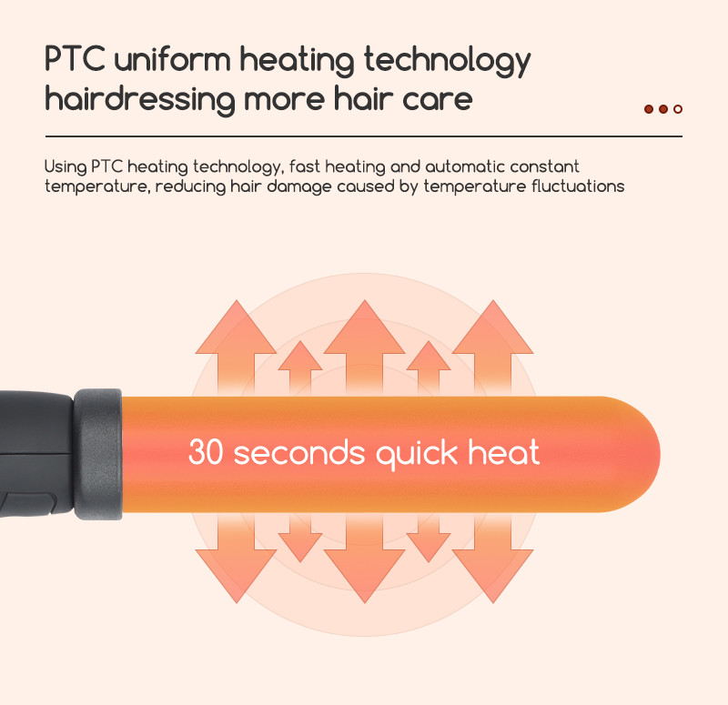 Custom Curling Irons And Hair Straighteners , Fast Heating Ceramic Curling Irons