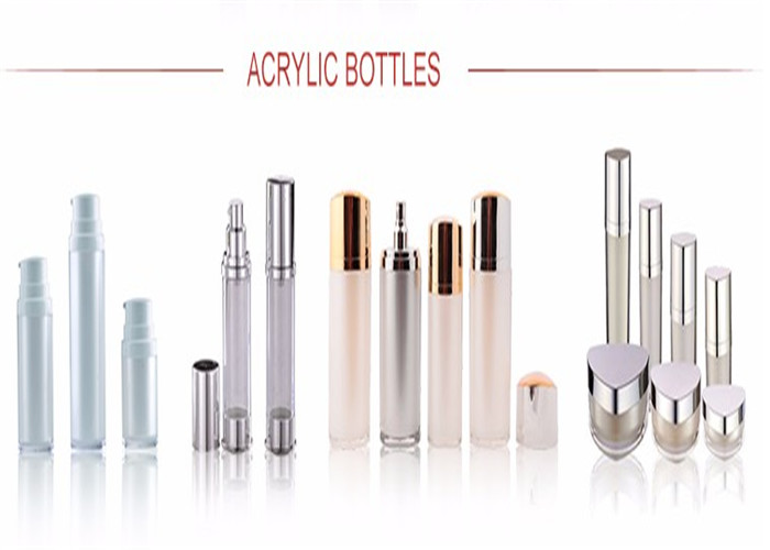 Golden Luxury Square Crystal Cosmetic Bottle Plastic Lotion Bottles With Pump Acrylic Cosmetic Lotion Bottle