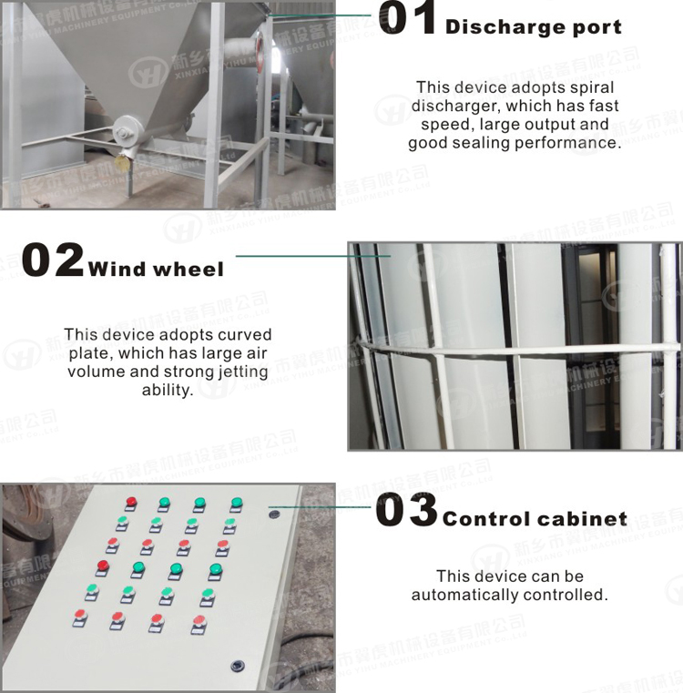 Vertical Airflow Vibratory Screen Separator Filter For Light Material
