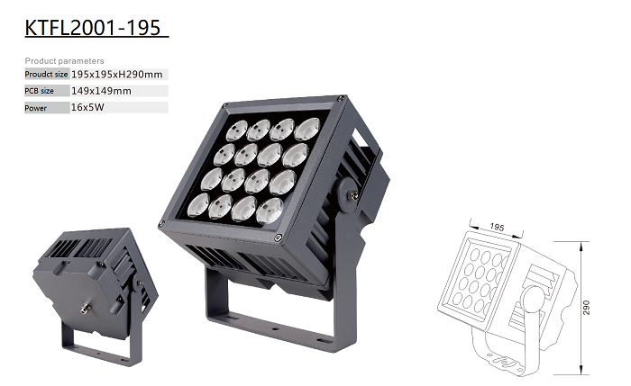 100W 120W Led Wall Washer Lights Outdoor Architectural Exterior Wall Wash Lighting