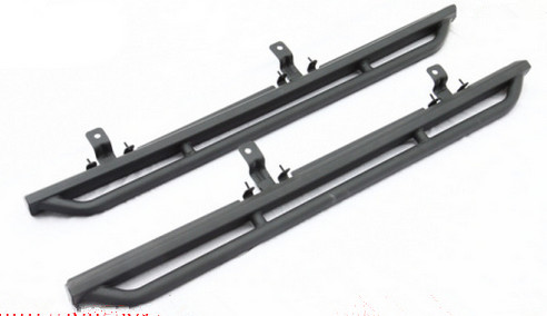 Steel Iron Tenth Anniversary Running Board Side Step Bar for Jeep Wrangler Unlimited Four Door 2007 - Present Jk