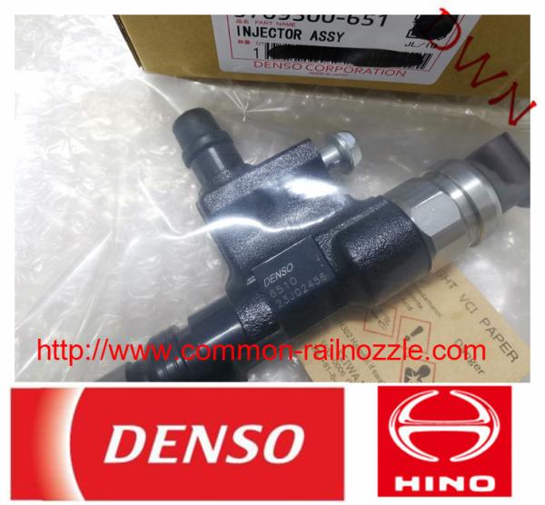 9709500-651 Diesel Common Rail Denso 095000-6510 Fuel Injector Assy For Hino