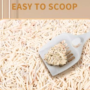 China Easy Scoop Flushable Cat Litter Pellets White Toilet Flushable Cat Litter on sale