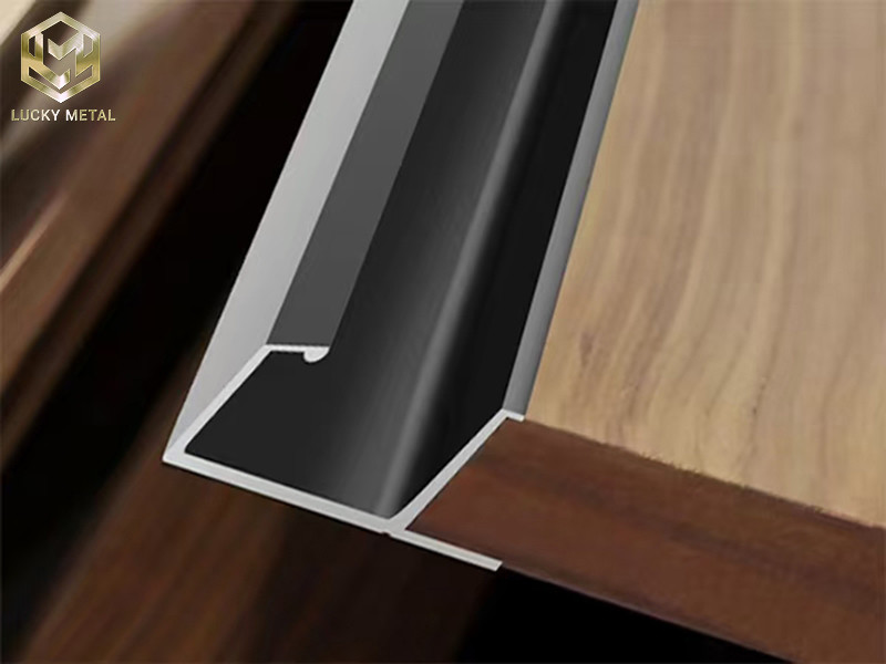 6063 Aluminium G Profile Cabinet Handles For Windows
