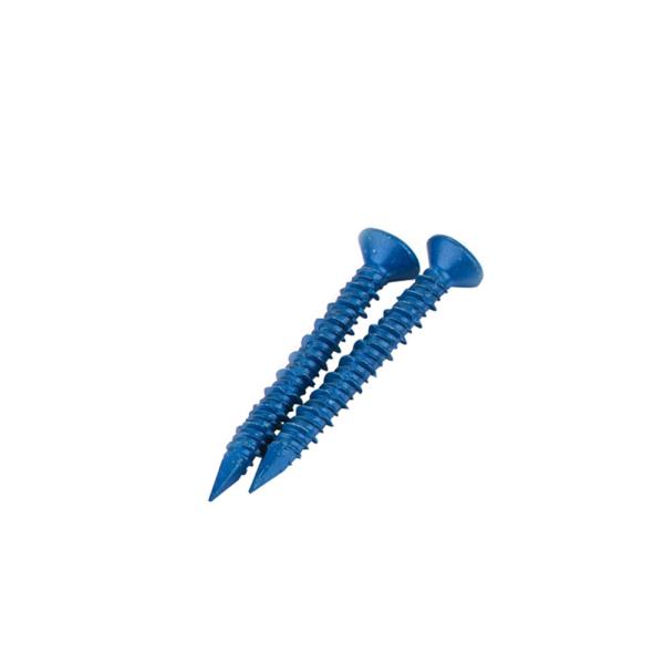 Tapcon Concrete Screws Tapcon Hex Head Blue Concrete Screw Slotted Concrete