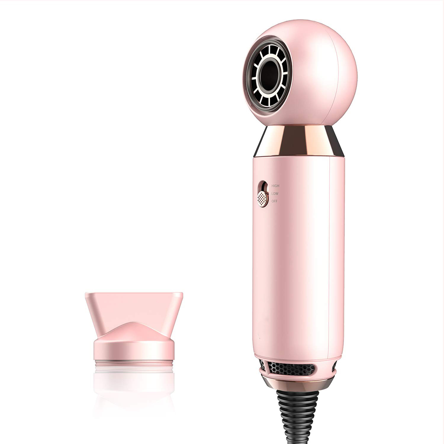 Mini 2 Meter Wire One Step Portable Hair Blow Dryer