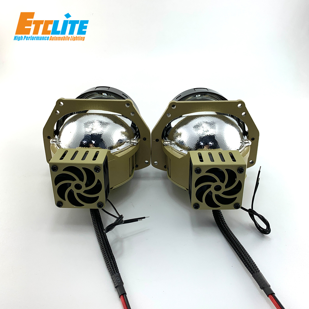 Bi Led Projector Lens Kit , HID H11 H4 H7 Retrofit Projector 12 Volt