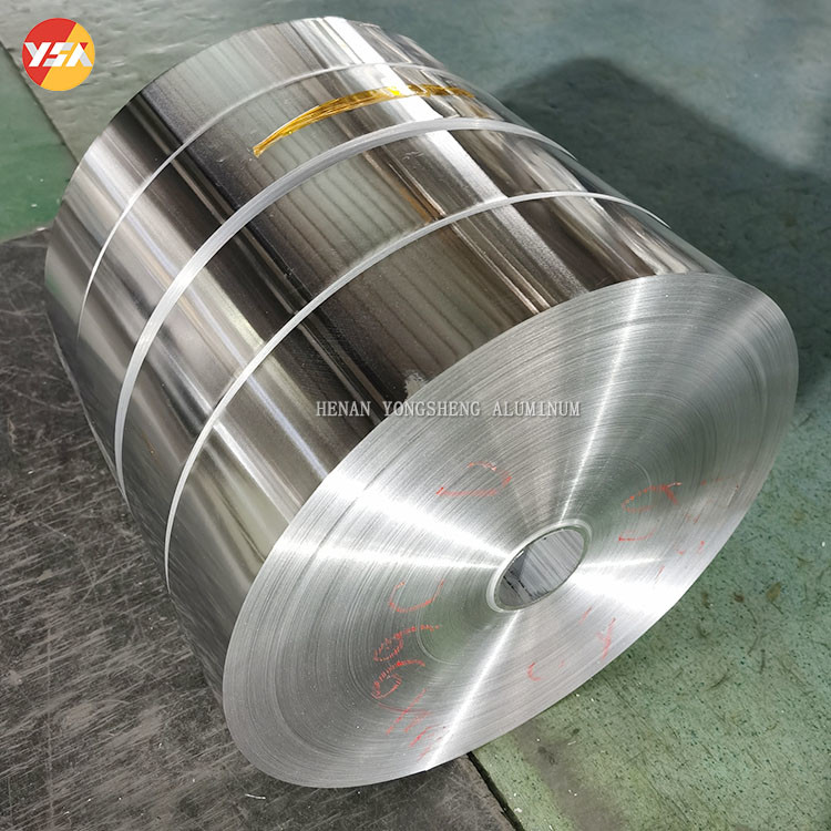 Customeried Silver Aluminum Alloy Foil Roll 6microns 8011 1100 Length