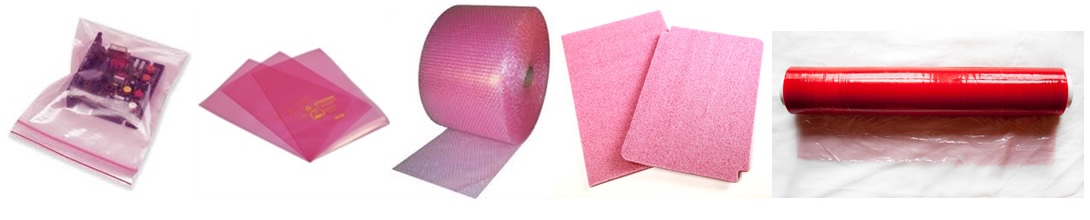 Vacuum Anti Static ESD Shielding Bags Zipper Top For PCB