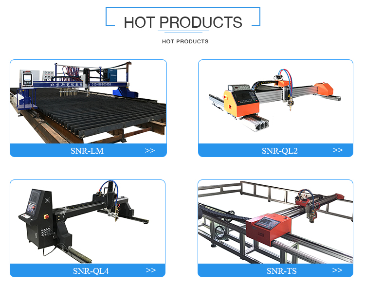 Single Phase Precision Plasma Gantry CNC Plasma Cutting Machine 1000W