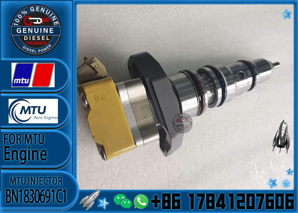 Fuel injector Assembly BN1830691C1 Diesel Common Rail Fuel Injector AP63812BJ AAEPK03007 For MTU Navistar