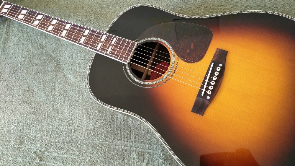 Custom Acoustic Guitar 43 inches G200 Cutaway acoustic electric guitar