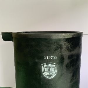 Silicon Carbide Graphite and Clay Graphite Crucible with Pouring Nozzle for