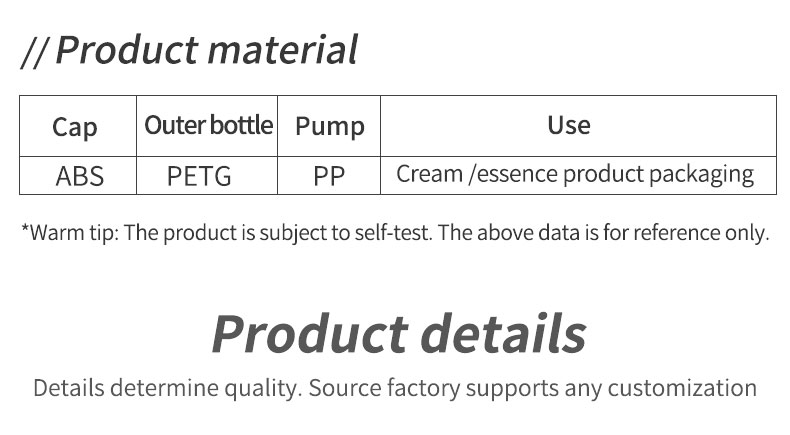 PETG Green Pump Bottle Cosmetic Empty Body Spray Bottles 100ml