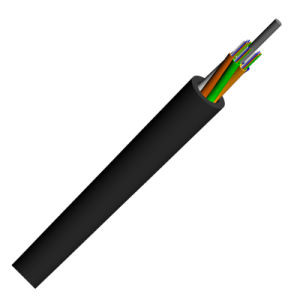 All Dielectric Loose Tube FRP 12 Core Fiber Optic Cable GYFTY with Aramid Yarn PE/LSZH Outer Sheath