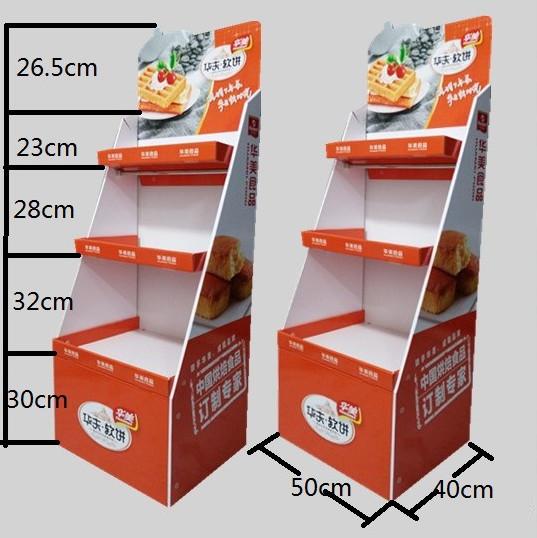 Supply paper shelf, shopping mall promotion, paper shelf, display shelf, multi
