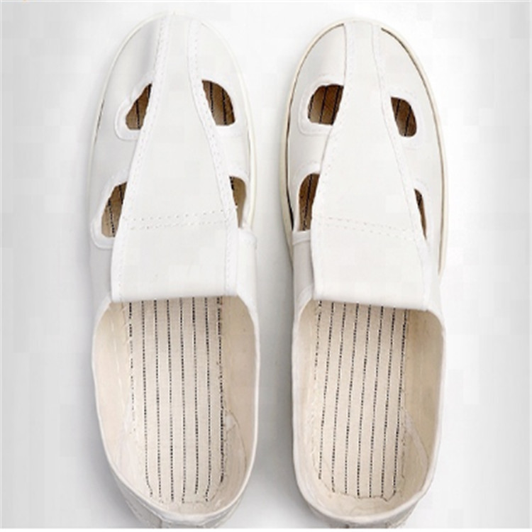 4 Holes Mesh Upper Shoes Washable ESD Products
