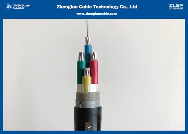 Armoured 600/1000V XLPE Insulated Copper wire 4c PVC Sheath /N2XBY Power Cable