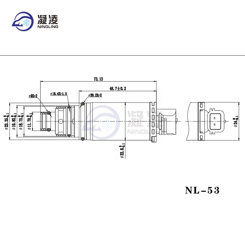 EX 10488C Auto AC Control Valve for Nissan ALTIMA Teana BMW BRILLIANCE 5 SERIES F10 F18