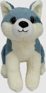  16cm 6.3 Inch Wolf Wild Animal Plush Toys Made Out Of Recycled Materials Baby Friendly Manufactures