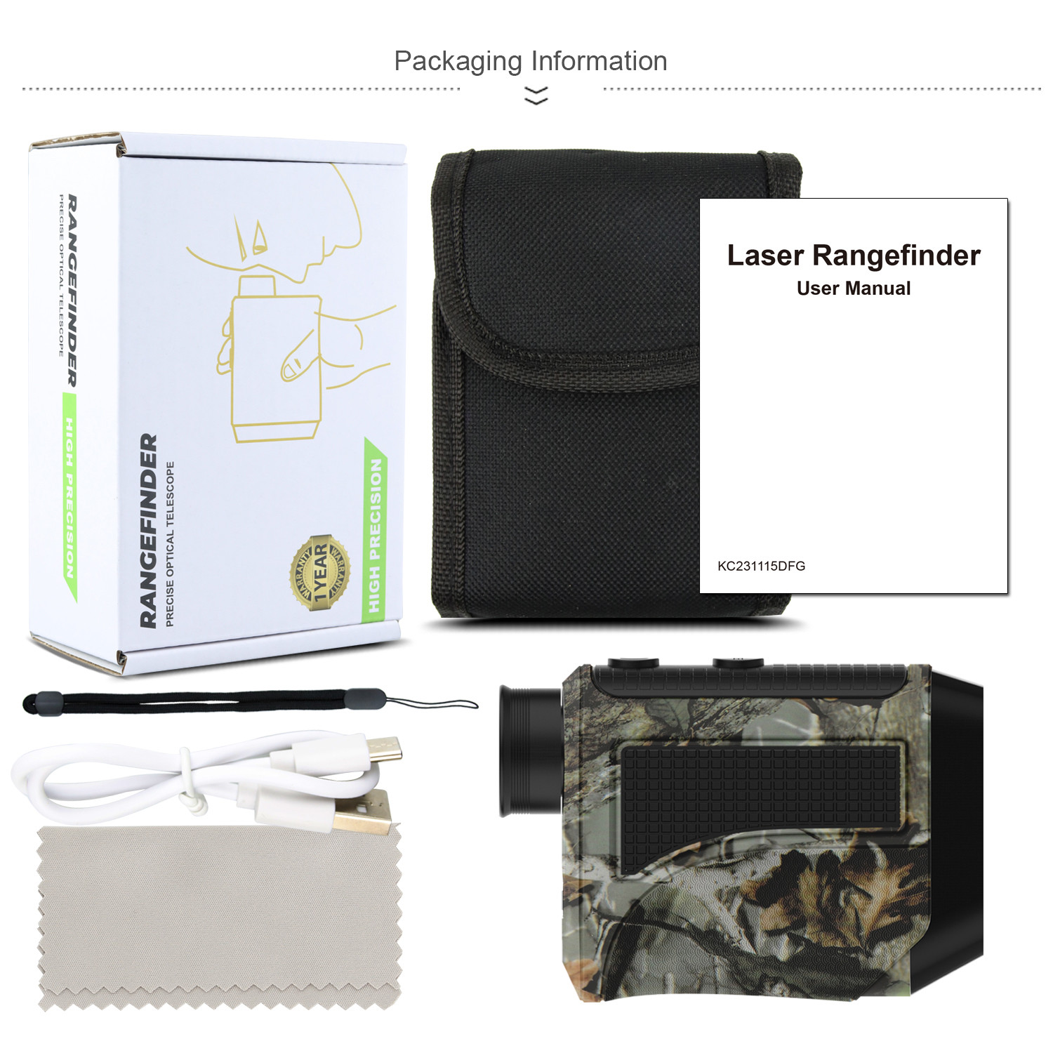 Kaemeasu OEM ODM Handheld Rangefinder For Long Range Shooting