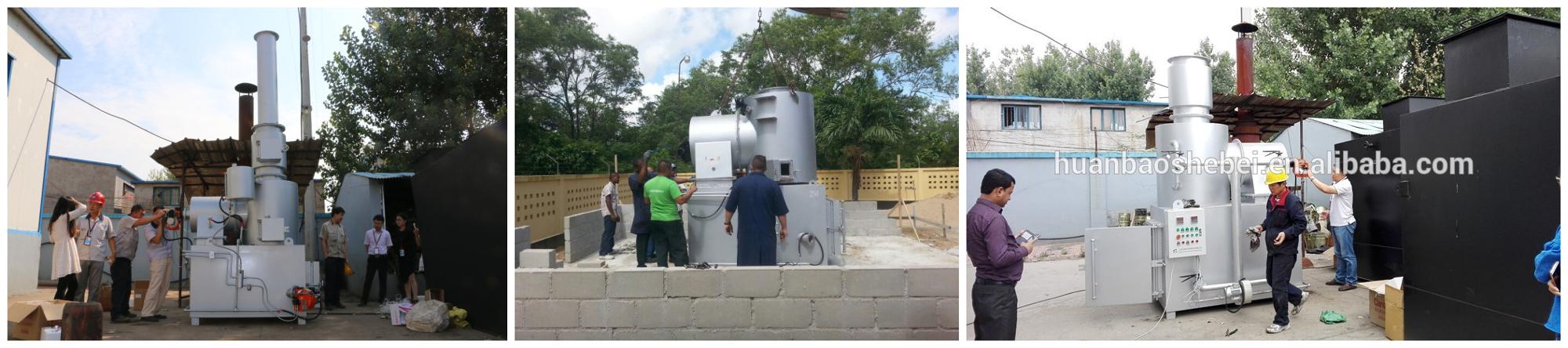 Carbon Steel AS MODEL Waste Incinerator with Advanced High Temperature Technology