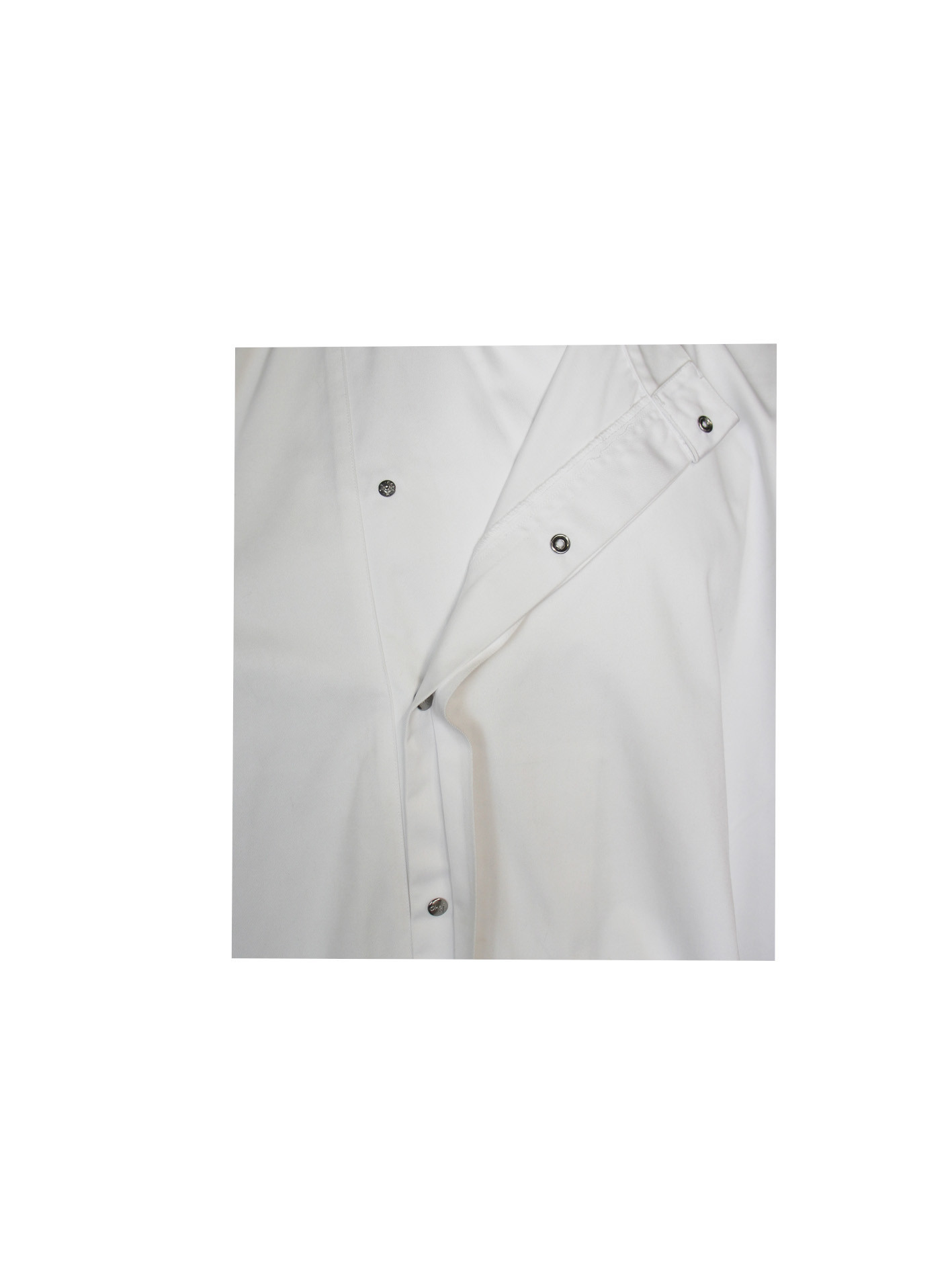 240G Chef Uniform Long Sleeve Polyester 65% Cotton 35% With Snap Buttons