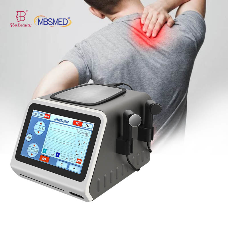 To US Indiba Tecar Diathermy Radiofrequenza Pain Relief Profesional 448 Khz Rf Tecar Therapy Machine