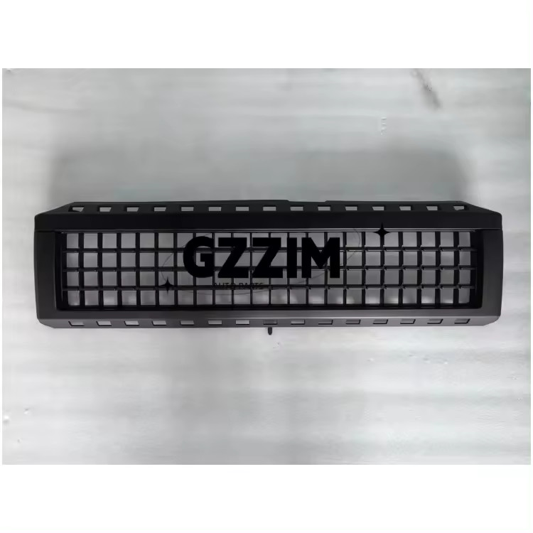 Toyota Land Cruiser FJ75/LC76/FJ71 Front Grille Black ABS Plastic Refit Middle Grille