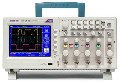 Tektronix TDS2024C Analog Digital Oscilloscope 200MHz Bandwidth 2GS/S