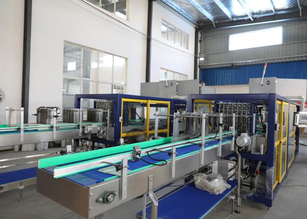 Heat Shrink Packaging Equipment Plastic Film Wrapping Equipment For Beverage