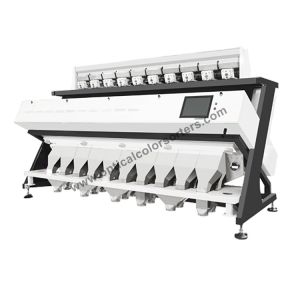 One Key Automatic Plastic Color Sorter Machine With Soft Landing System