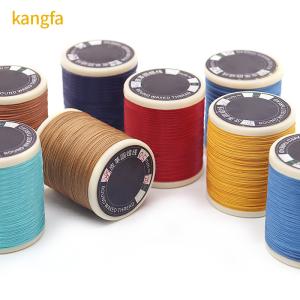  Handmade Leather Sewing Wax Thread 150D/16 Strength Polyester Braided Rope for DIY Manufactures