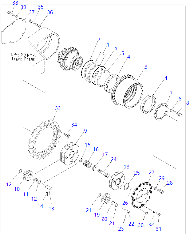 20Y-27-31190 20Y2731190 Plug KOMATSU Excavator Spare Parts For PC400LC-8 PC450-8