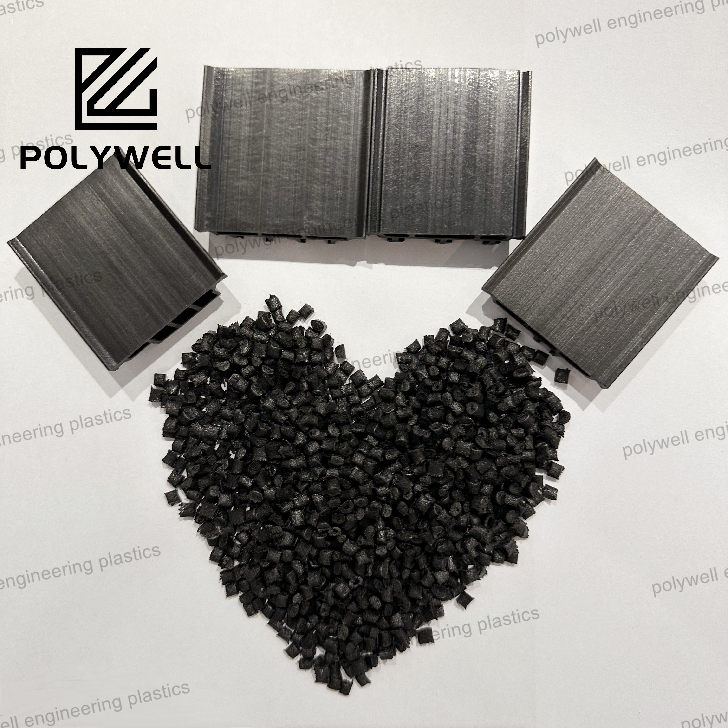 Extruion Nylon High Mechanical Strength Wear Resistance Nylon PA66 GF30 Plastic Granules