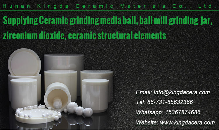 Alumina Ceramic Pot / Jar Ball Mill Zirconium Oxide Crucible 50ml -5000ml