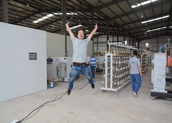 High Speed Copper Wire Bunching Machine 0.38-1.7mm 15-25HP Power