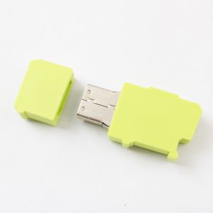 PVC Material Made By Customzied Shape USB Flash Drives 2.0 3.0 Metal Flash Type