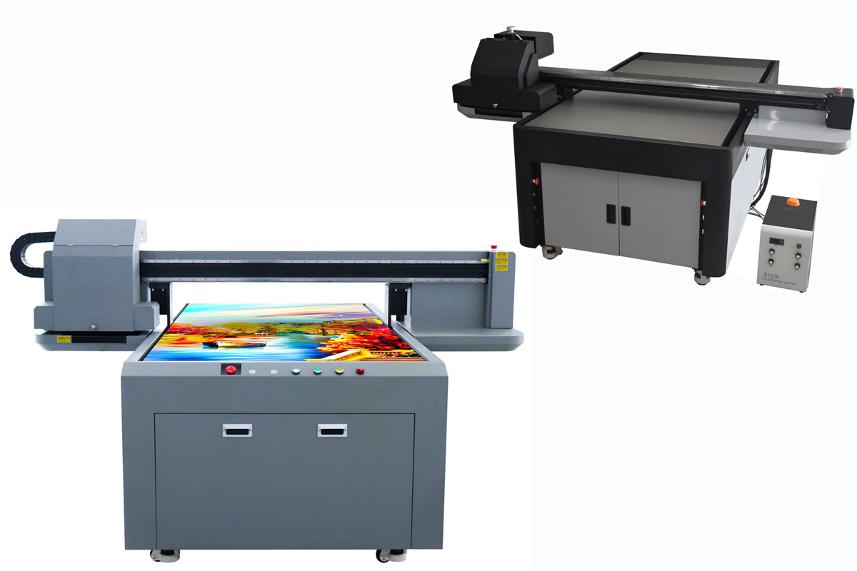1440dpi UV Flatbed Printer With RICOH G5 Nozzle LED Environmental UV Ink USB 3.0 Interface
