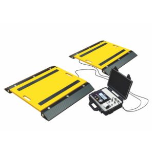China 10T Wireless Truck Axle Scale Portable Vehicle Weigh Pads With Touch Screen Indicator on sale