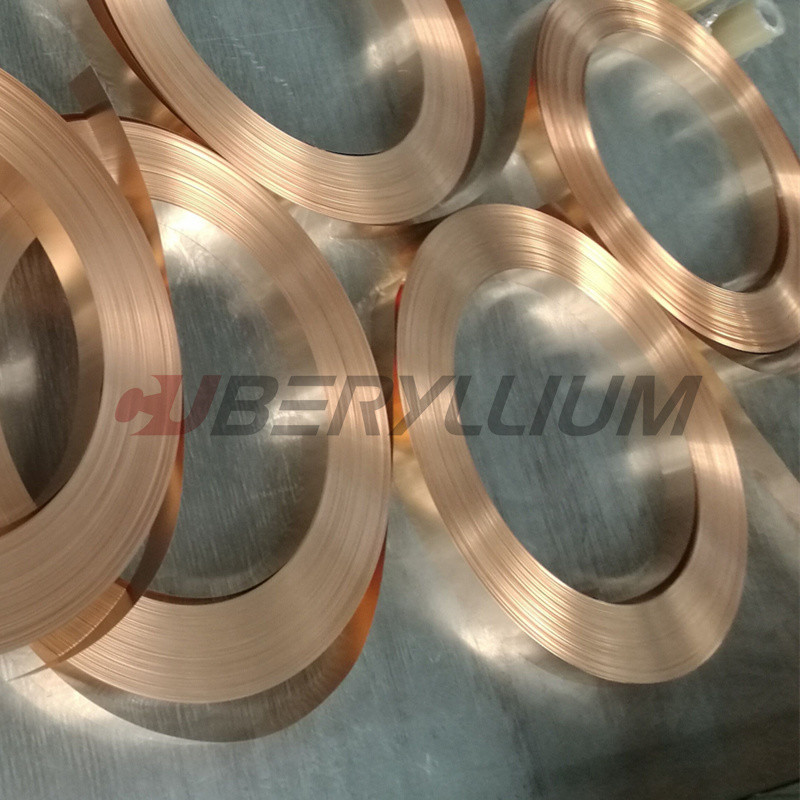 Beryllium Strips БрБ2 Soft Strips And Hard Strips Acoording Standard ГОСТ 1789