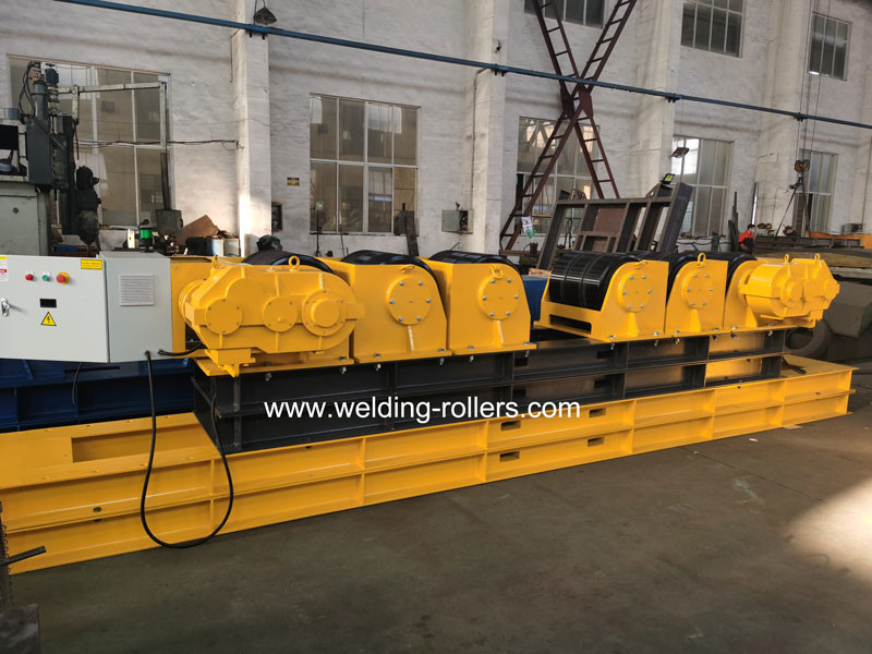 160ton Steel Wheels Tank Turning Rolls For Rent Wind Tower