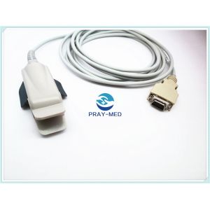 Adult Pulse Oximeter Probes , 14 Pin Reusable Spo2 Sensors